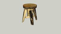 firewood stool