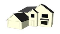 Contemporary suburban house 01