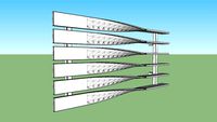 Terma Radiator Cyklon H 495 1000 O1