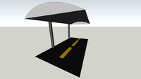 Toldo Garagem com pés