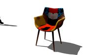 Chaise Anders patchwork 176 - Arm&lie Design
