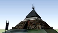 Fire spotters hut, Mt Buller, Victoria, Australia
