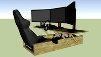 Homemade Racing Cockpit