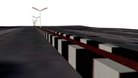 U.M. Road devider