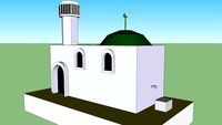 Masjid (Made in SketchUp Make Only)