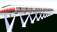 Simple Maglev Train (Just an idea)