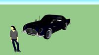 Aston Martin DB5 Blue/ brown seats