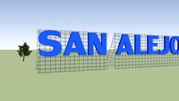 San Alejo Sign
