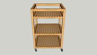IKEA Molger Trolley Unit