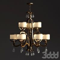 ROMA Chandelier by CORBETT LIGHTING