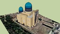 Shah-i-zinda double domed mausoleum