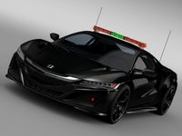 Honda NSX 2016 Safety Car3d model