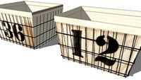 SET DE 2 PANIERS ARGOS, maisons du monde, ref 139299 prix79,90