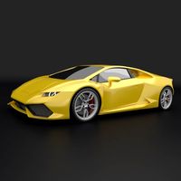 Lamborghini Huracan sports car redesign3d model