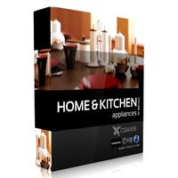 3D Model Volume 20 Home &amp; Kitchen Appliances - CGAxis