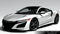 Acura NSX 20163d model