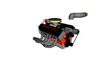 Chevrolet 383 stroker.