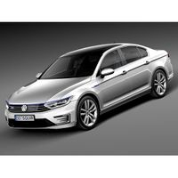 Volkswagen Passat GTE 2015 - 3D Model