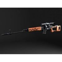 SWD Dragunov Sniper Rifle - 3D Model