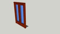 Finestra in legno