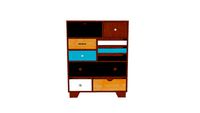 77754 Dresser Malibu EU, 10 Drawer (Kommode Malibu EU 10SK)