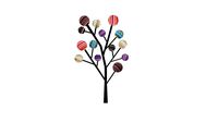 77759 Coat Rack Bubble Tree (Wandgarderobe Bubble Tree)