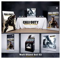 Mall Stand Set 02 3D Model