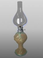 Gas lamb 3D Model
