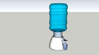 Dispensador de agua, clasico