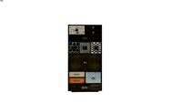 77604 Cabinet Chalet 12 Drawers (Hochkommode Chalet 12SK)