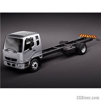 Mitsubishi Fuso fk13 - 3D Model