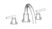 JUSTIME Two-Handle Bathtub Faucet 7906-M0-80CP