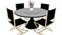 Mesa luccis com cadeira Jaroel (Jarsan)