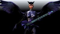 BAT WOMAN WITH GUITAR
