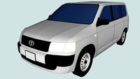 2003 Toyota Probox (Low Poly)