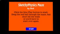 SketchyPhysics Maze