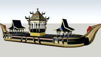 BEAUTIFUL BRUNEI MOSQUE BOAT