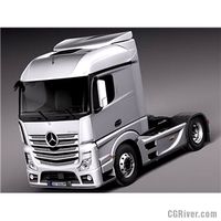 Mercedes Actros Truck 2014 - 3D Model