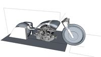 custom harley bagger