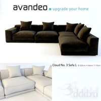 avandeo Cloud No. 3 Sofa L