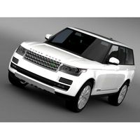 LandRover RangeRover HSE Td6 2015 - 3D Car for Maya