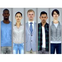 3ds Max Urban Collection | 5 Rigged 3D Models (MeMs009M4CS)