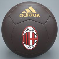 Ac Milan Football Brown3d model