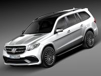 Mercedes-Benz GLS63 AMG 20173d model