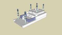 Mosque with Courtyard