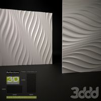3D Wall Panels Reflections