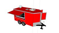 Arkansas Razorbacks Tailgating Trailer