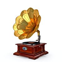 Classic phonograph3d model