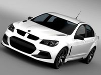 HSV Clubsport R8 Gen F2 20163d model