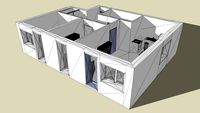 Projekt wykonany w Sweet Home 3D